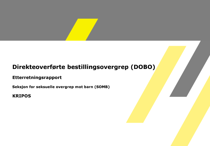 KRIPOS tegner billede af overgrebskriminalitet