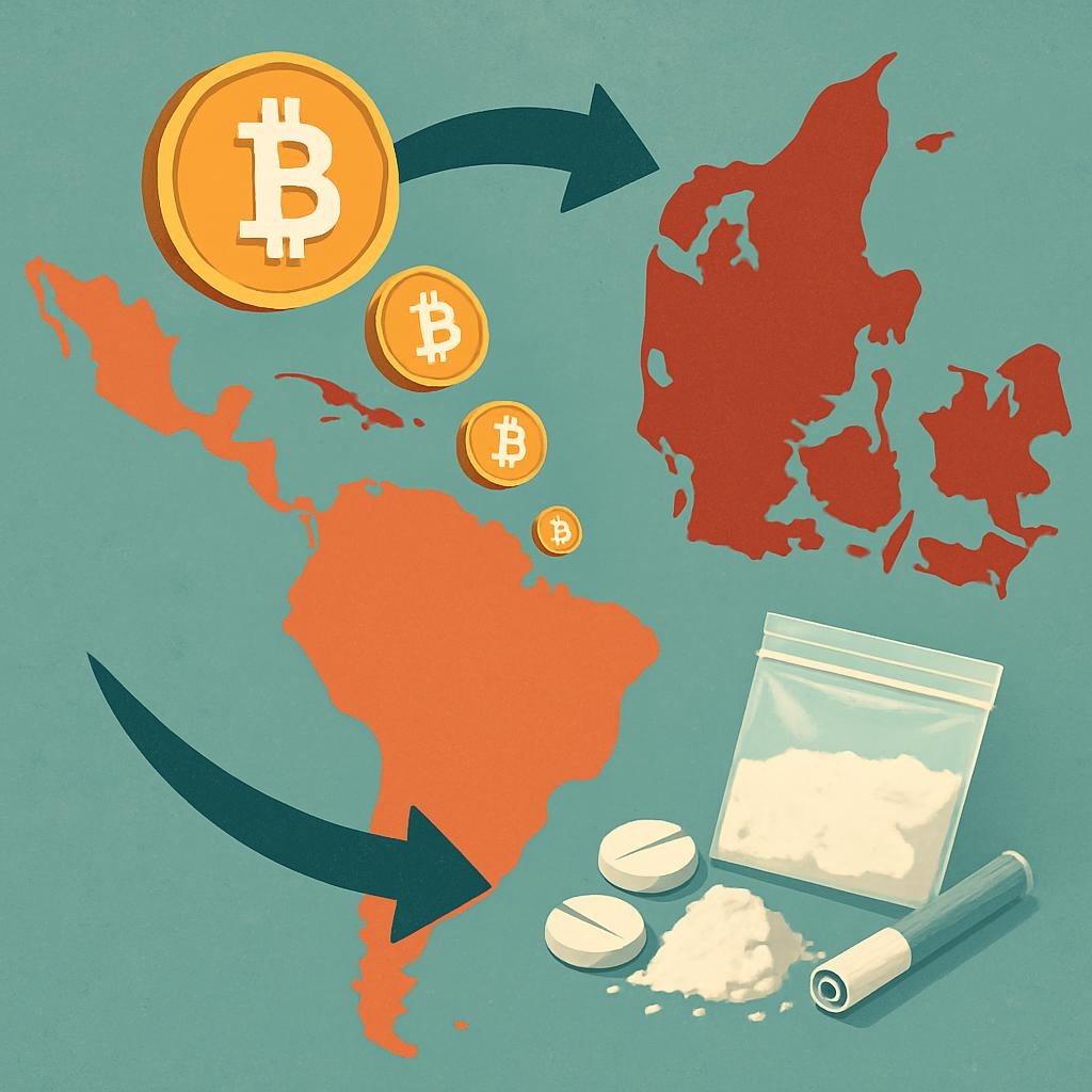 Kryptovaluta er blevet en fast del af organiseret kriminalitet