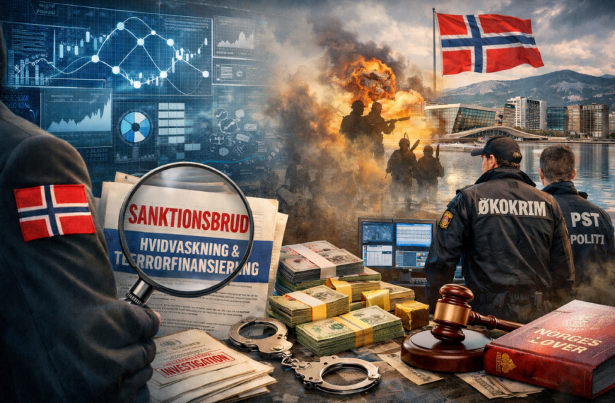 Politiets sikkerhetstjeneste: Trusselsvurdering 2026 skærper fokus på sanktioner, skjult statslig indflydelse og terrorfinansiering